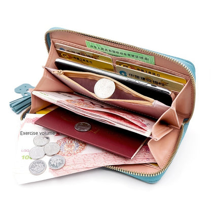 Long Wallet with Coin Purse & Card Holder