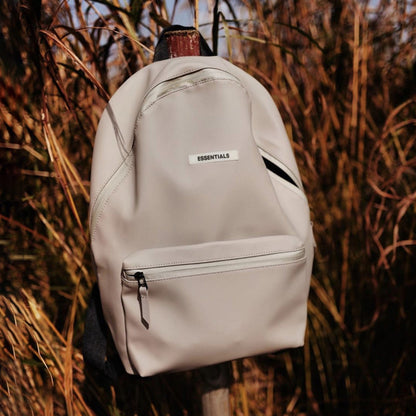 Double line casual backpack