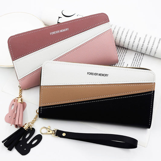 Long Wallet with Coin Purse & Card Holder