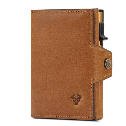 Crazy Horse Cowhide Coin Wallet - Unisex