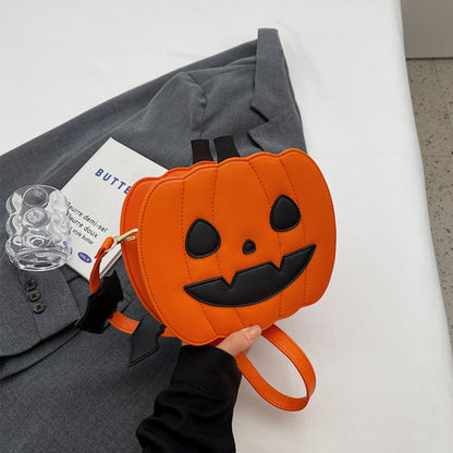 Halloween Pumpkin Crossbody Bag